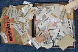 RAILWAY LUGGAGE LABELS, a collection of several hundred luggage labels from a wide selection of