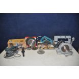 THREE BLACK AND DECKER HANDTOOLS to include a Black and Decker KA22OE hand sander, a Black and