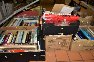 SEVEN BOXES OF BOOKS, approximately one hundred and forty titles to include Birmingham and West