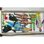 A QUANTITY OF UNBOXED AND ASSORTED KENNER GHOSTBUSTERS FIGURES AND ACCESSORIES, playworn condition