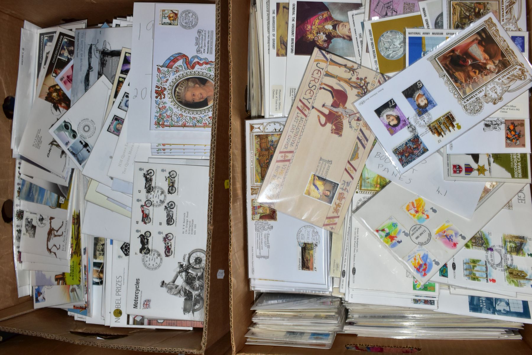 HUGE COLLECTION OF GB FDCs in six boxes from 1960s to approximately 2017 with some duplication, - Bild 4 aus 4