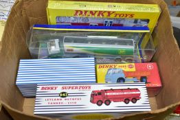 TWO BOXED CORGI CLASSICS MODERN TRUCK SERIES MODELS, E.R.F. EC Series Curtainside Trailer - Eddie