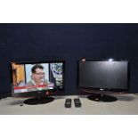 A LG M197WDL 19in tv and a LG M197WDJ 19in TV both with remotes (both PAT pass and working) (2)