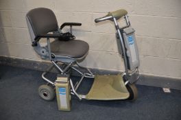 AN AQUA SOOTHE TRAVEL LITE FOLDING MOBILITY SCOOTER with two battery's and charger (charger PAT pass