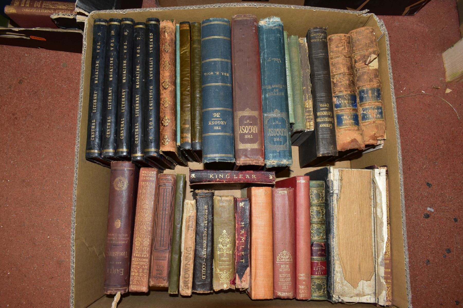SEVEN BOXES OF ANTIQUARIAN AND OTHER BOOKS, to include an early edition of Nicholas Nickleby by - Bild 9 aus 15