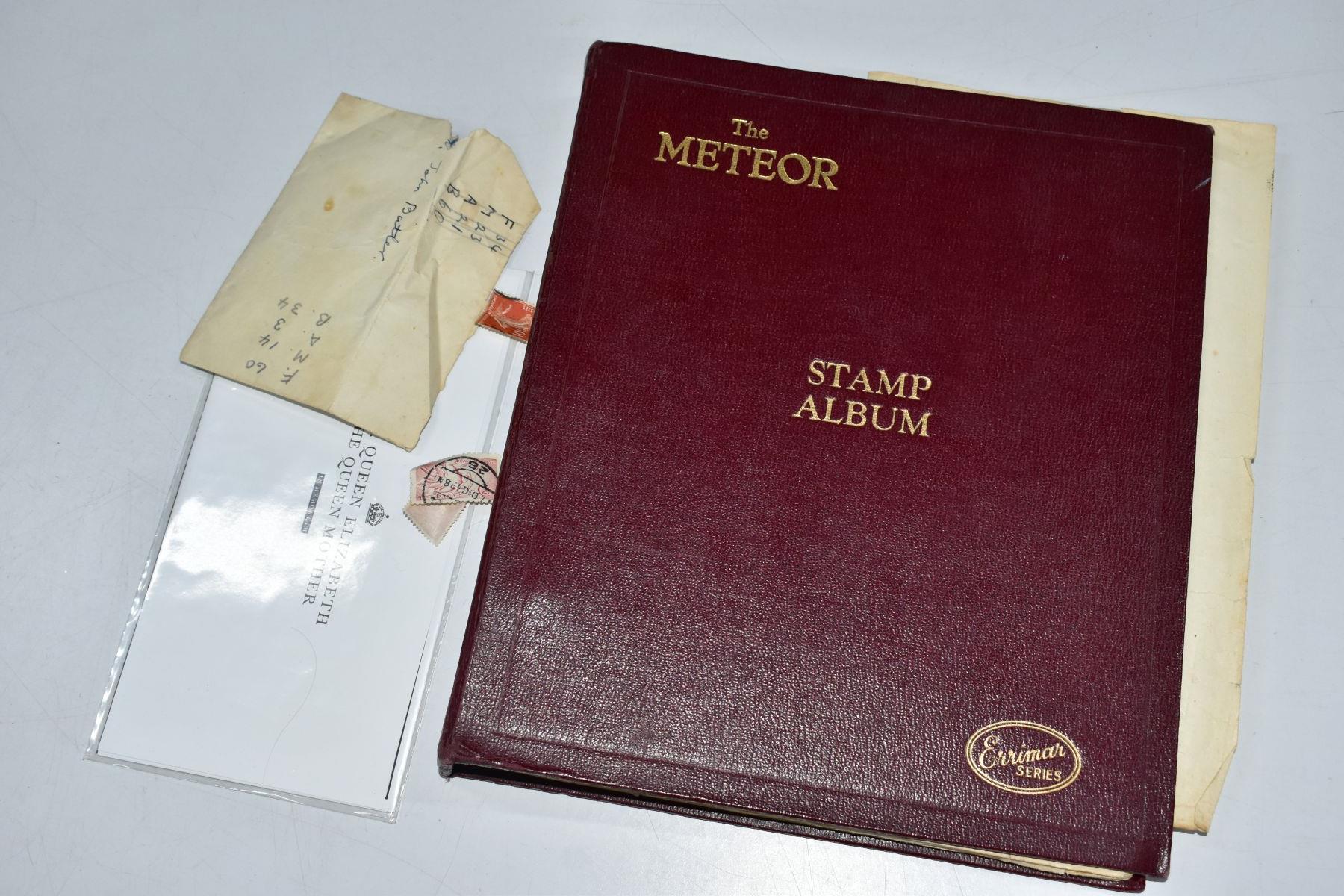 WORLDWIDE STAMP COLLECTION in Meteor loose leaf album, mainly mid period to about 1950 - Bild 4 aus 4