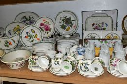 AN EIGHTY SEVEN PIECE PORTMEIRION BOTANIC GARDEN DINNER SERVICE AND OTHER PIECES OF PORTMEIRION, the