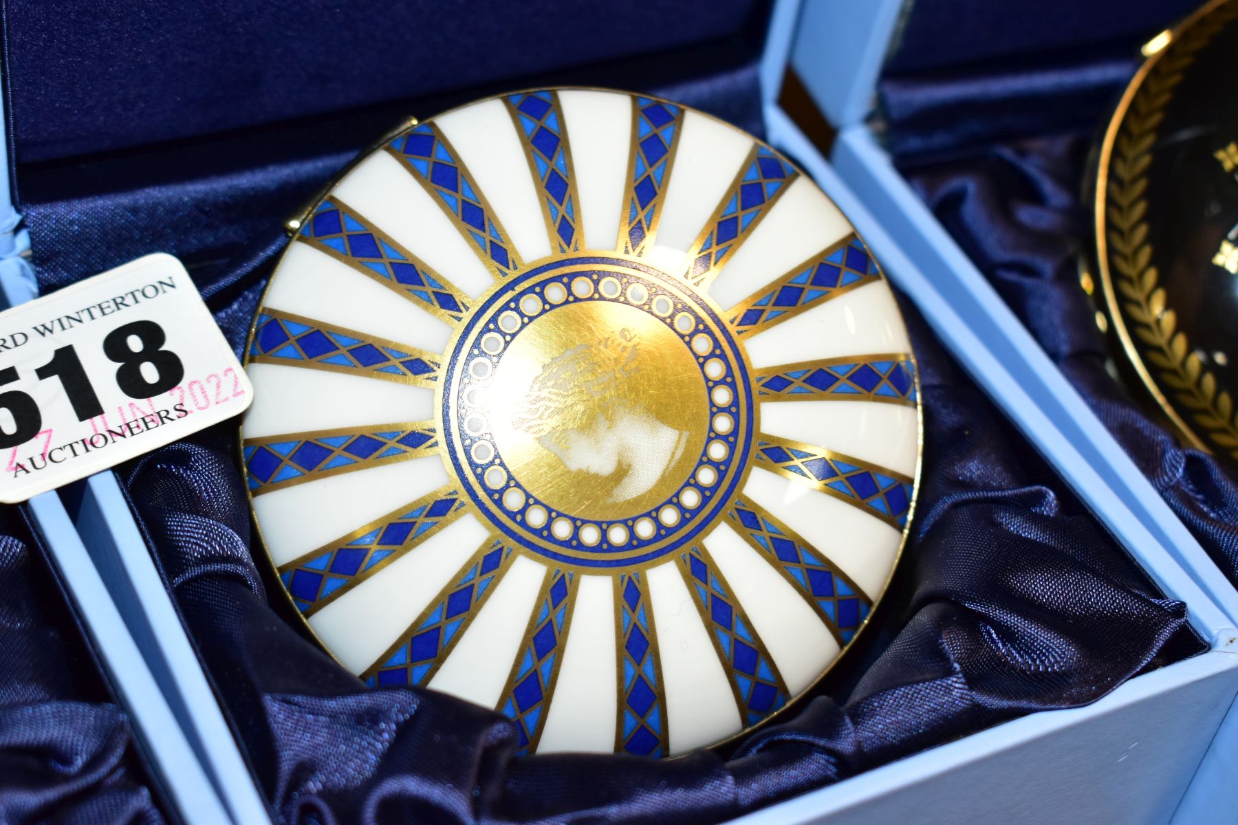 THREE BOXED WEDGWOOD HIDDEN TREASURES, ceramic with hallmarked silver mounts, comprising a Venice - Image 3 of 7