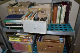 SIX BOXES OF 20TH CENTURY BOOKS ETC, to include two first edition copies of 'The English People'