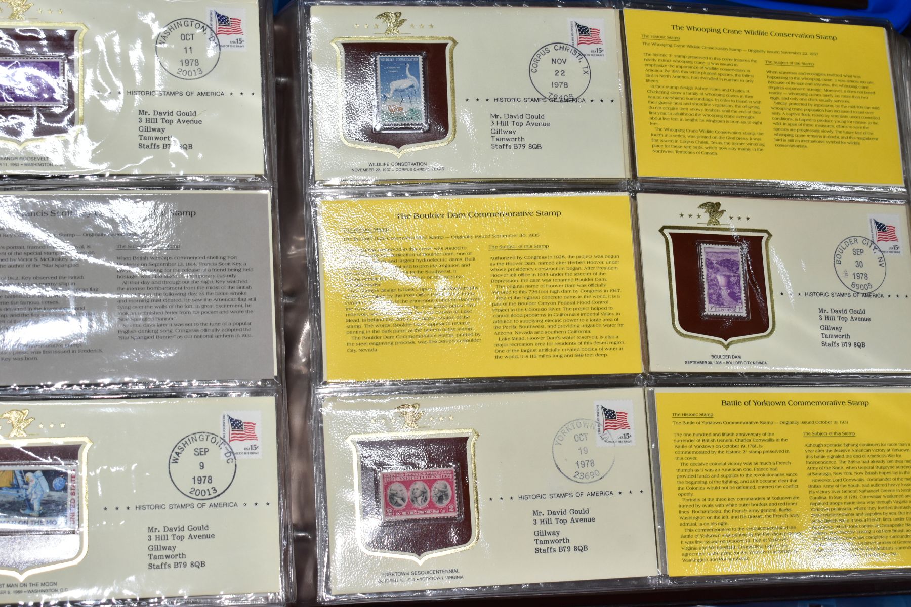 A LARGE COLLECTION OF FIRST DAY COVERS AND STAMP COVERS 1970'S - 1990'S, in two plastic containers - Bild 7 aus 8
