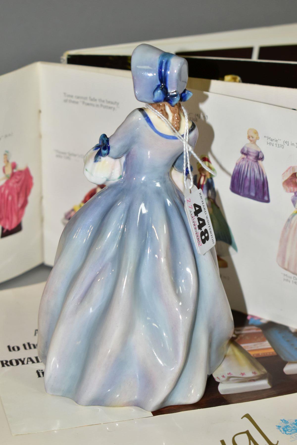 A ROYAL DOULTON FIGURINE AND CATALOGUES, to include Deidre HN 2020 figurine (good condition), - Bild 4 aus 5