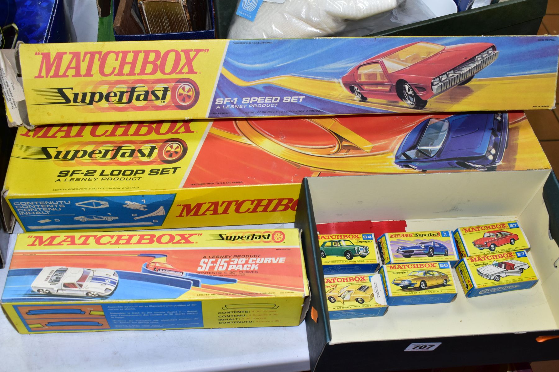 A BOXED LESNEY MATCHBOX 1-75 SERIES LAMBORGHINI MIURA P400, No.33, Superfast version with yellow