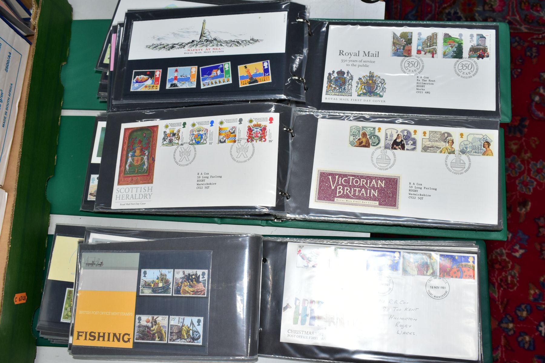 COLLECTION OF MAINLY GB STAMPS as FDCs and presentation packs from 1980 to approx. 2000 appears - Bild 4 aus 4