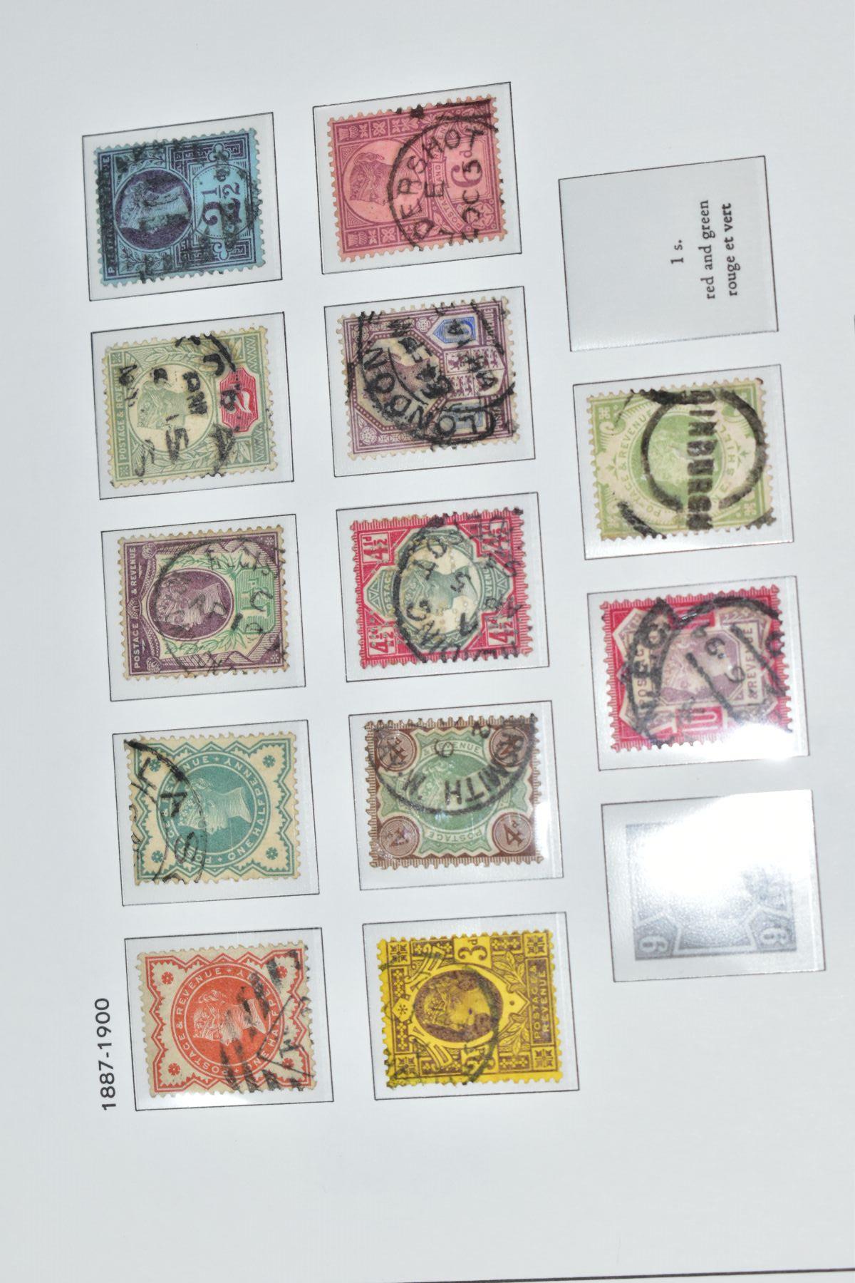 GB MAINLY USED COLLECTION, in four albums (1 Davo and 3 x Royal Mail ring binders) we note a small - Bild 3 aus 7