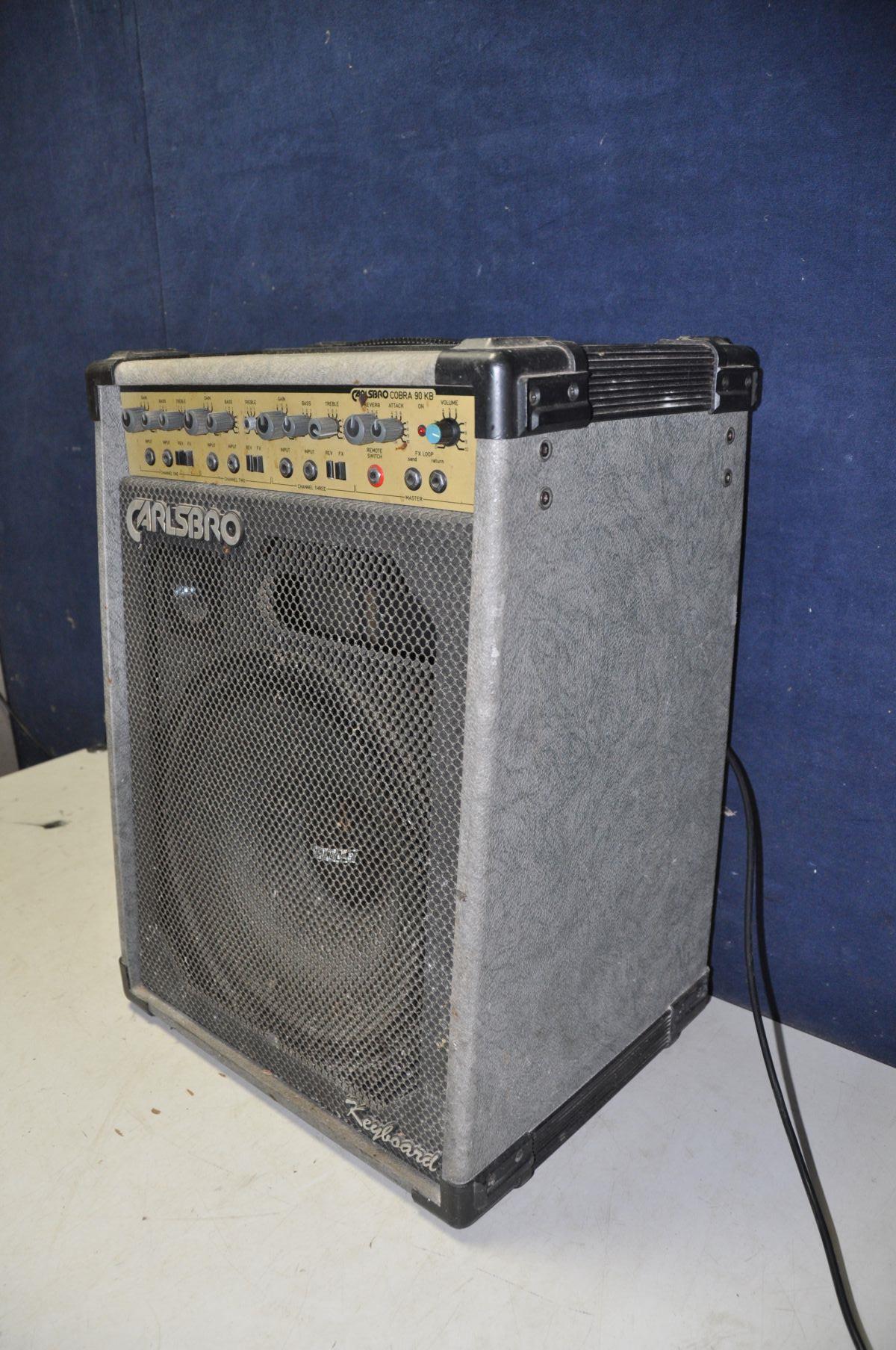 A CARLSBRO COBRA 90KB amplifier (PAT pass and working) - Image 2 of 2