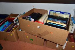 FOUR BOXES OF BOOKS AND PUBLICATIONS, over one hundred titles to include Folio Society The Wit of