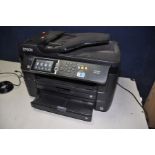 AN EPSON C441C WF7620 ALL IN ONE PRINTER (PAT pass and powers up but untested)