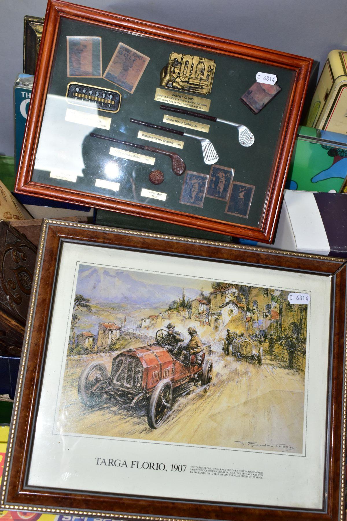 A BOX AND LOOSE SPORTING MEMORABILIA, PHOTOGRAPHY AND SUNDRY ITEMS, to include a Victorian - Bild 3 aus 11