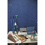 A SELECTION OF TOOLS to include a Black and Decker D500 electric drill( PAT pass and working), saws,