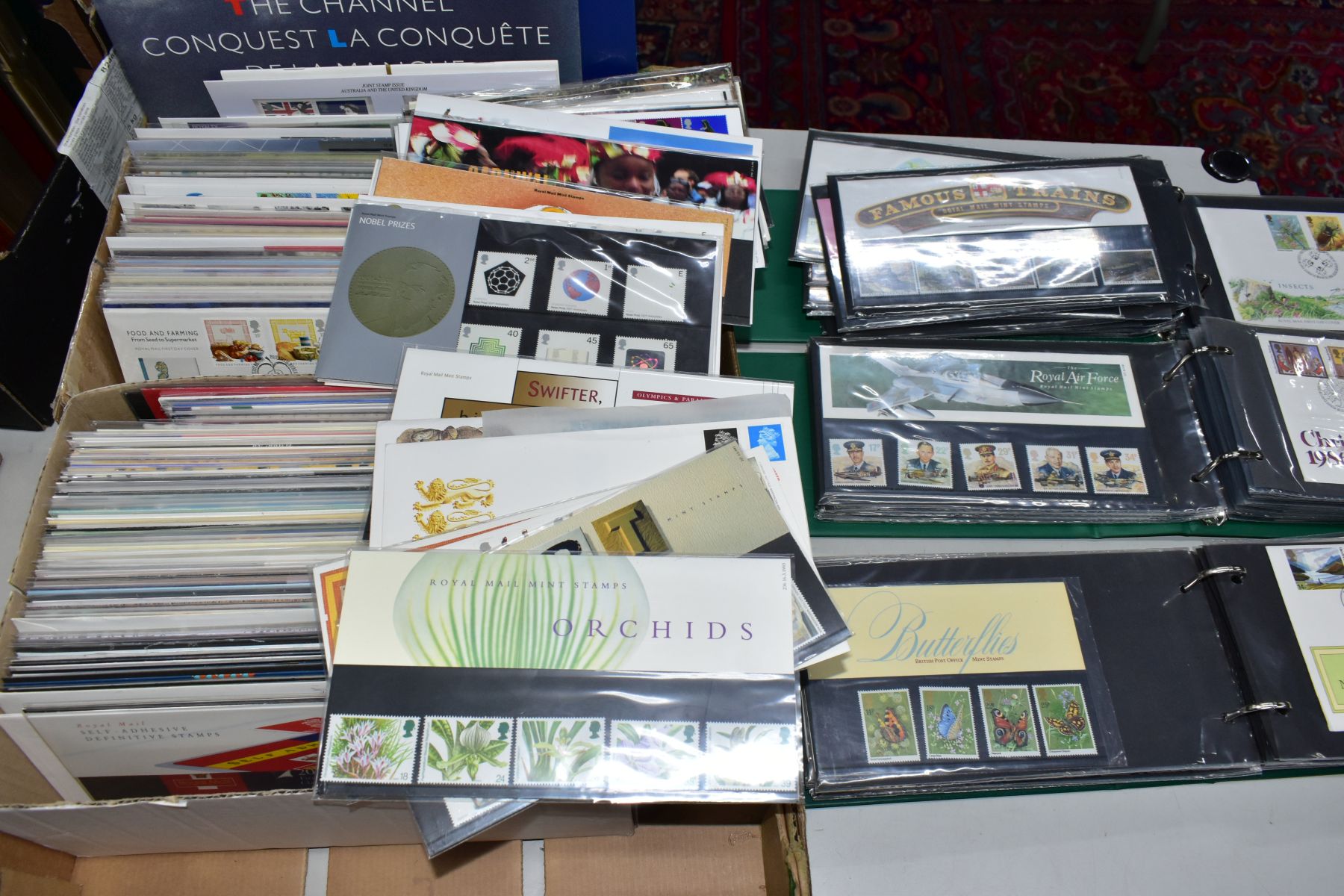 COLLECTION OF MAINLY GB STAMPS as FDCs and presentation packs from 1980 to approx. 2000 appears