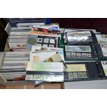 COLLECTION OF MAINLY GB STAMPS as FDCs and presentation packs from 1980 to approx. 2000 appears