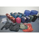 A LARGE SELECTION OF SUITCASES, of various ages and sizes (10+)