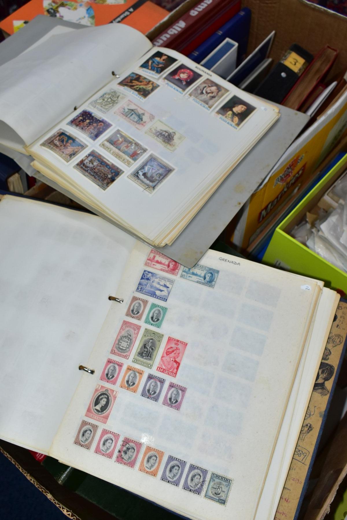 LARGE COLLECTION OF STAMPS in six boxes (three small) inc worldwide mint and used collection in - Bild 5 aus 9