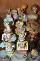 A GROUP OF ELEVEN BEATRIX POTTER FIGURES, to include Royal Albert 'Jemima Puddle Duck' BP 6a, '