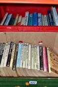 TWO BOXES OF BOOKS BY ELLIS PETERS, thirty two titles, twelve of which are first editions
