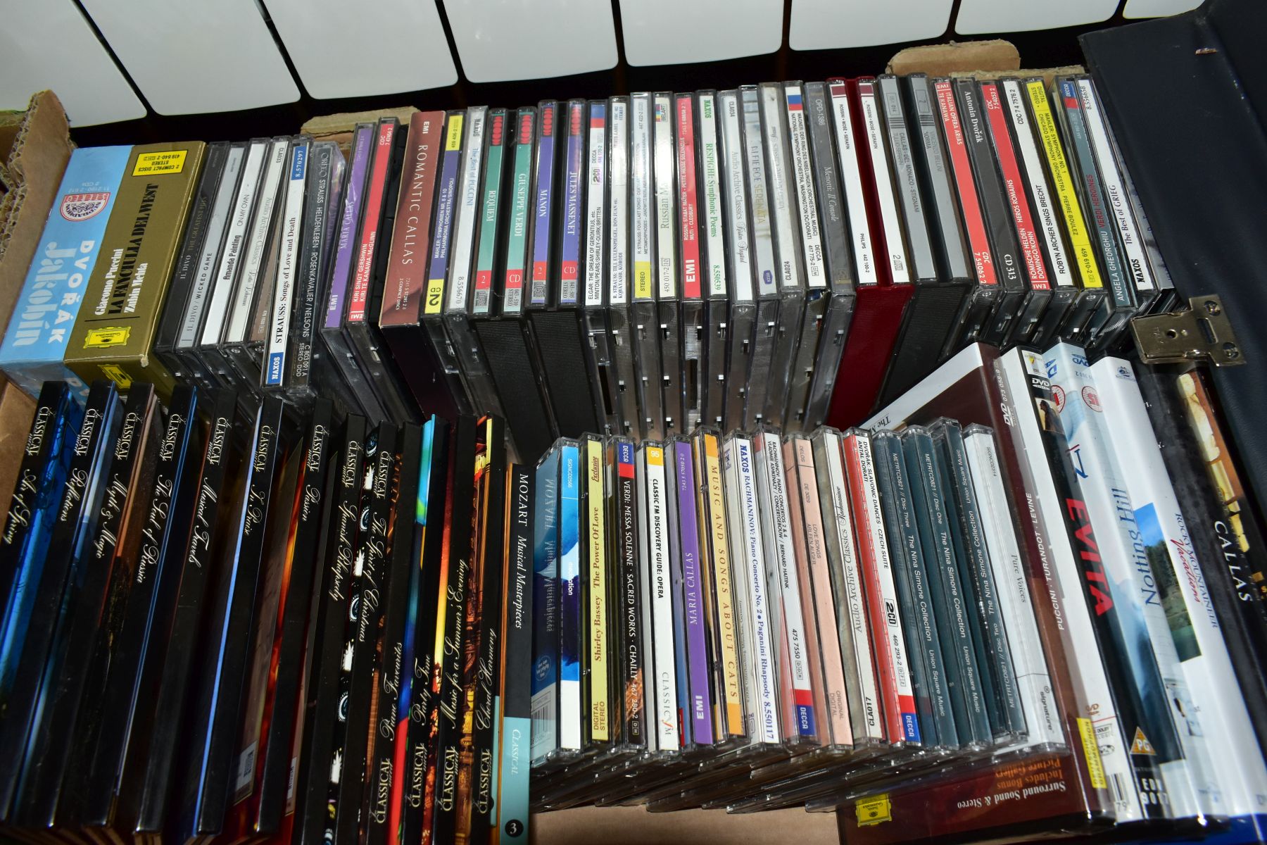 SEVEN BOXES OF BOOKS, RECORDS AND CDs, to include approximately one hundred and twenty books, titles - Image 7 of 8