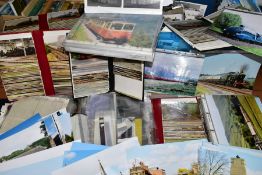 RAILWAY PHOTOGRAPHS, one box containing thousands of railway related photographs and negatives,