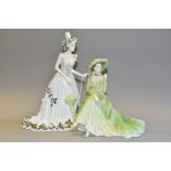 A COALPORT LIMITED EDITION FIGURE GROUP 'DAY AT THE RACES', no. 415/750, designed by Basia