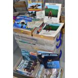AIRCRAFT & MISCELLANEOUS MAGAZINES, four large boxes and four small boxes containing a collection of