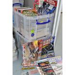 AIRCRAFT MODELLING MAGAZINES, two boxes containing a large collection of Aircraft (mainly) Modelling