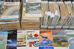 THE AEROPLANE & THE AEROPLANE and ASTRONAUTICS MAGAZINE, a collection of aprroximately 400+ issues