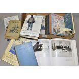 A BOX OF MOUNTAINEERING AND POLAR EXPLORATION BOOKS, twelve titles to include Silas: The Antarctic