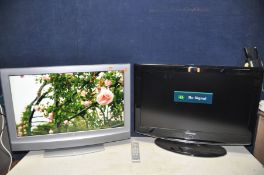 A SONY KDL-32U2000 32in tv with remote and a Samsung LE32R87BDX 32in tv no remote not picking up