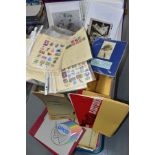 AIRCRAFT PAPERS / EPHEMERA, three boxes of Aircraft related ephemera to include Photographs, Stamps,