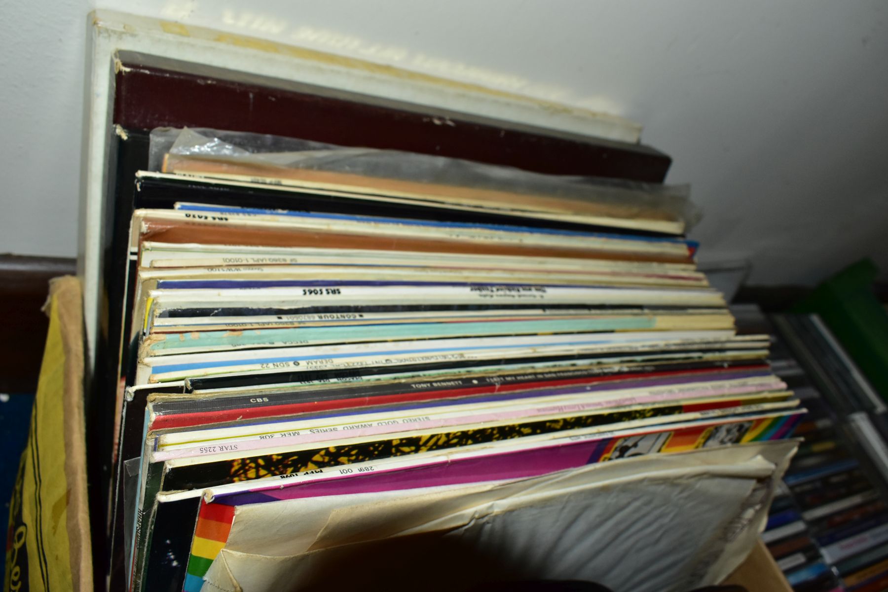 THREE BOXES OF LP RECORDS, 12 INCH SINGLES AND CDS ETC, mostly from the 1960s through to the 1980s - Image 6 of 6