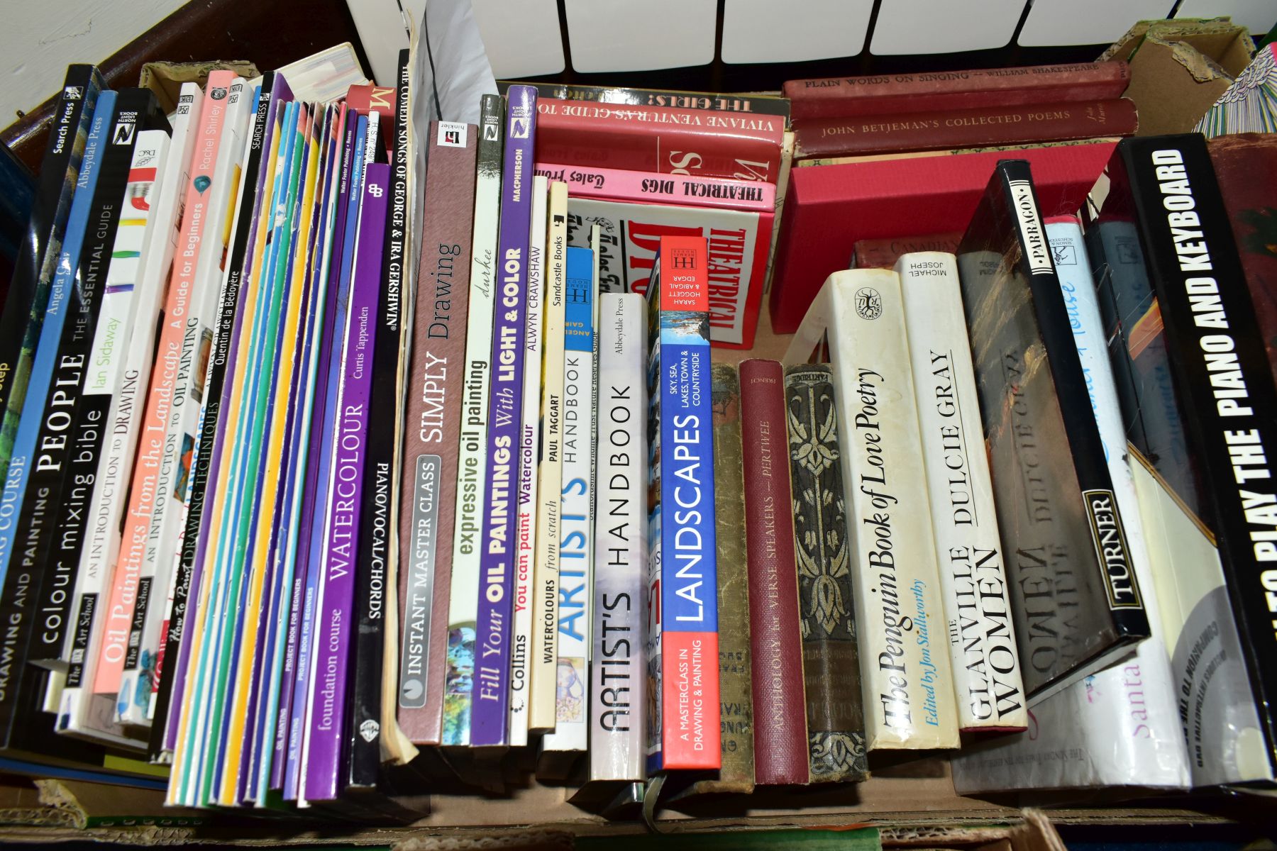 SEVEN BOXES OF BOOKS, RECORDS AND CDs, to include approximately one hundred and twenty books, titles - Image 8 of 8