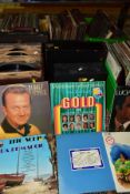 FOUR BOXES AND SIX CASES OF LPS AND 78 RECORDS, including classical, easy listening, opera, etc (