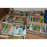 BOOKS, six boxes containing approximately 150 titles in hardback format, subjects include