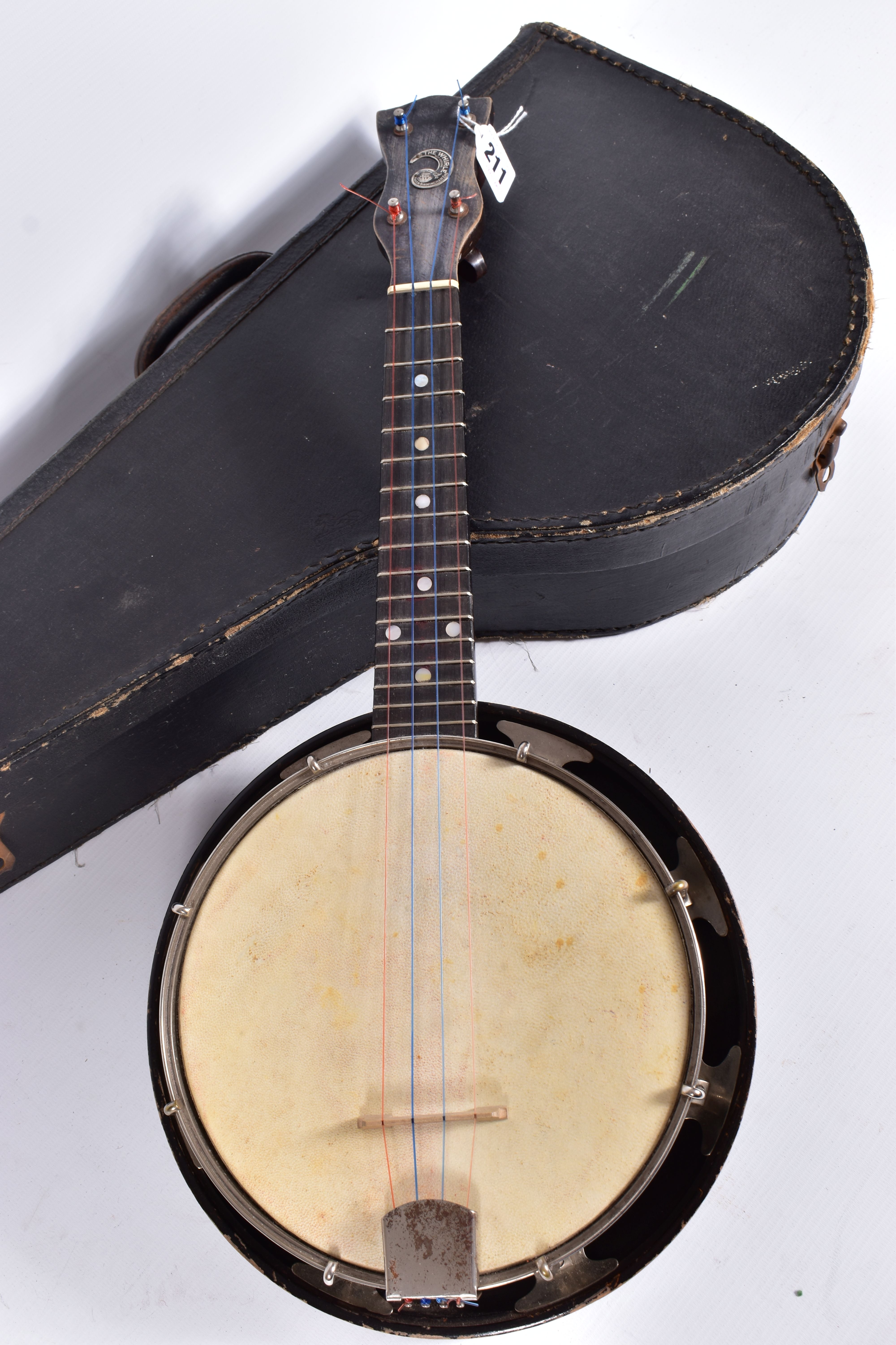 THE WHIRLE BY WINDSOR, BIRMINGHAM UKELELE BANJO 54cm long in fitted case - Image 2 of 6