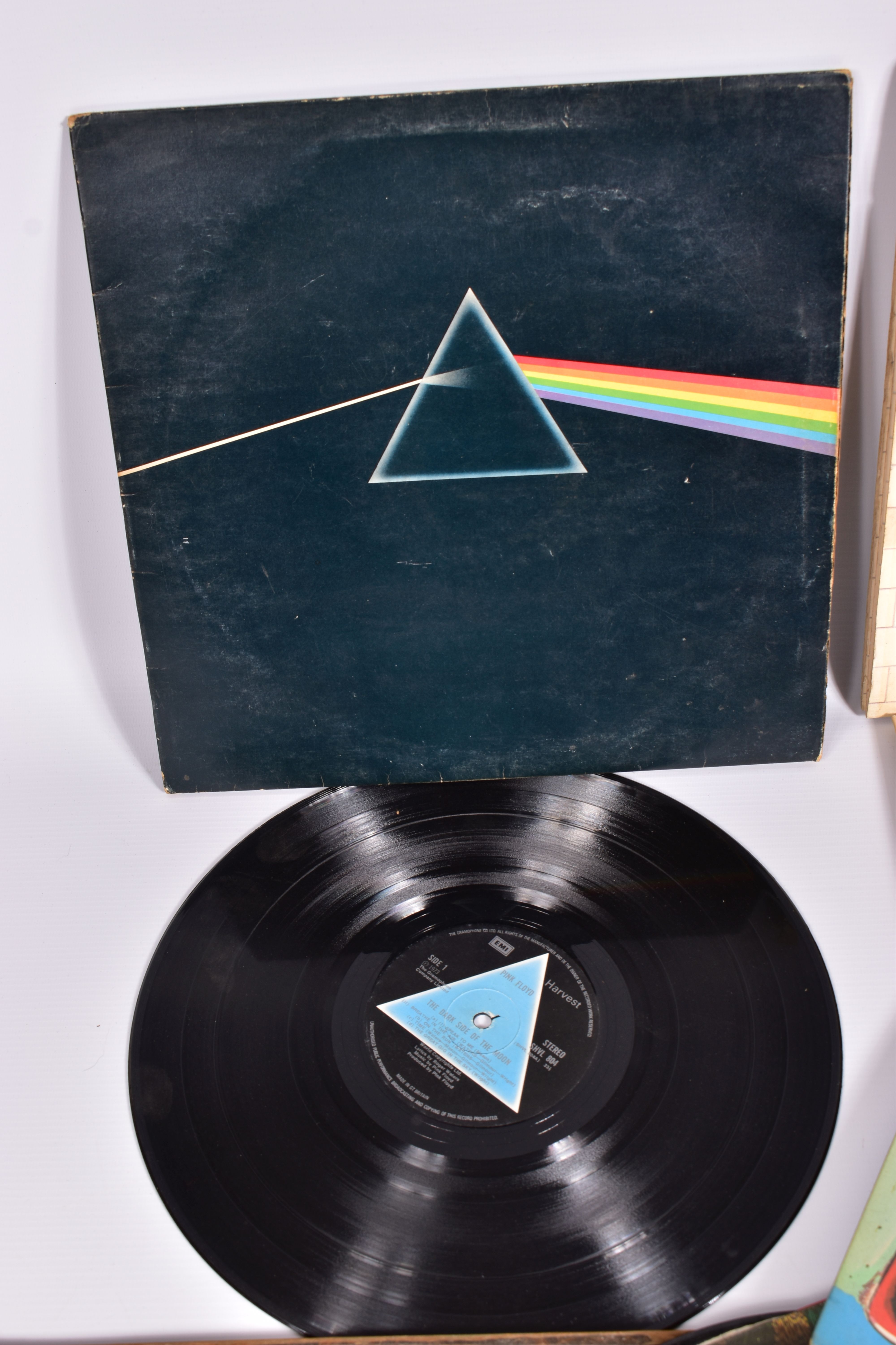 TEN LPs BY PINK FLOYD, LED ZEPPELIN AND FRANK ZAPPA, comprising of a first edition of Darkside of - Image 5 of 9