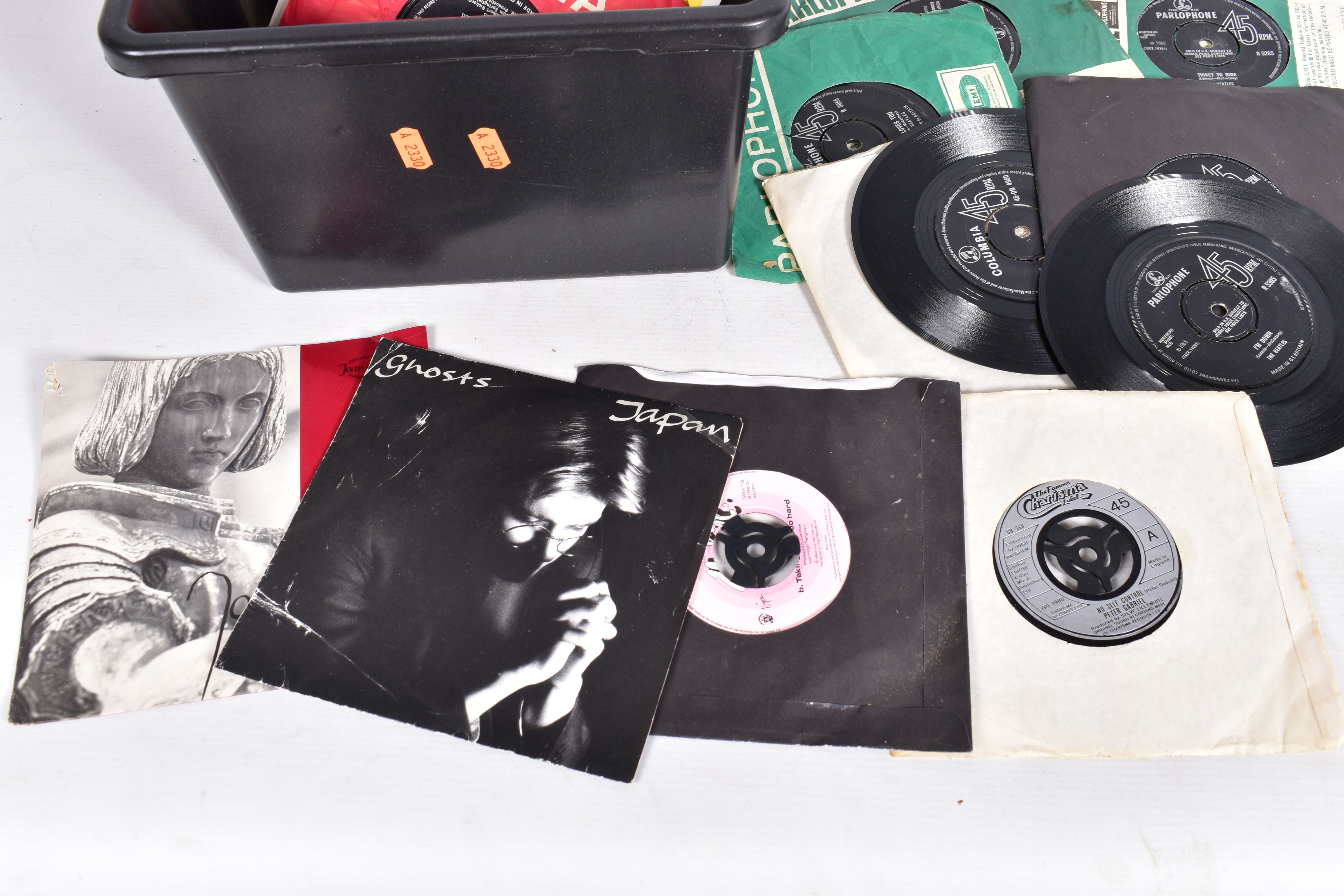 TWO TRAY CONTAINING OVER ONE HUNDRED AND TWENTY LPs AND 78s and over seventy EPs and singles - Image 2 of 5