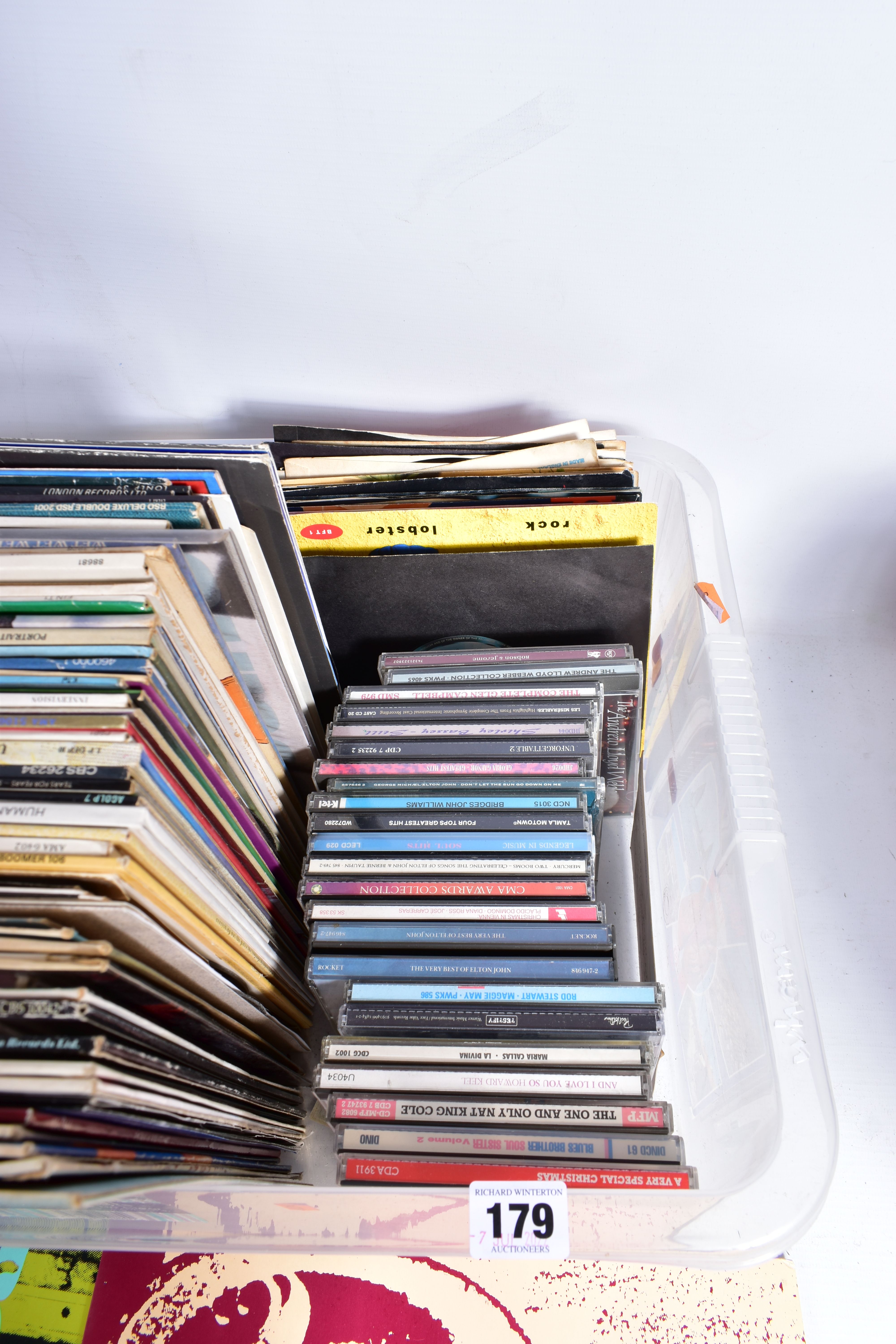 A TRAY CONTAINING OVER ONE HUNDRED AND THIRTY LPS, 12in,7in SINGLES AND CDs items of note Zenyatta - Image 5 of 5