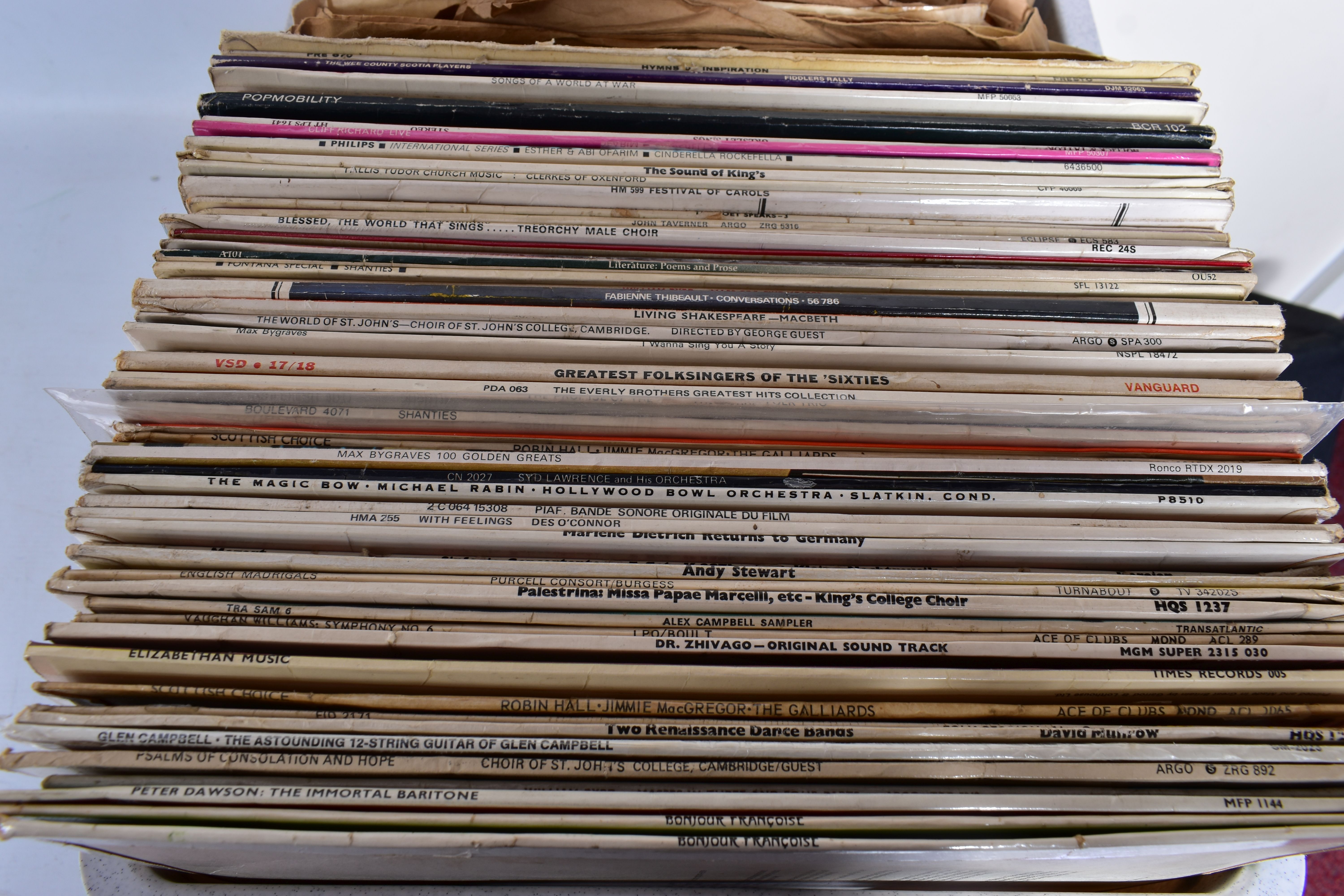 TWO TRAY CONTAINING OVER ONE HUNDRED AND TWENTY LPs AND 78s and over seventy EPs and singles - Image 5 of 5