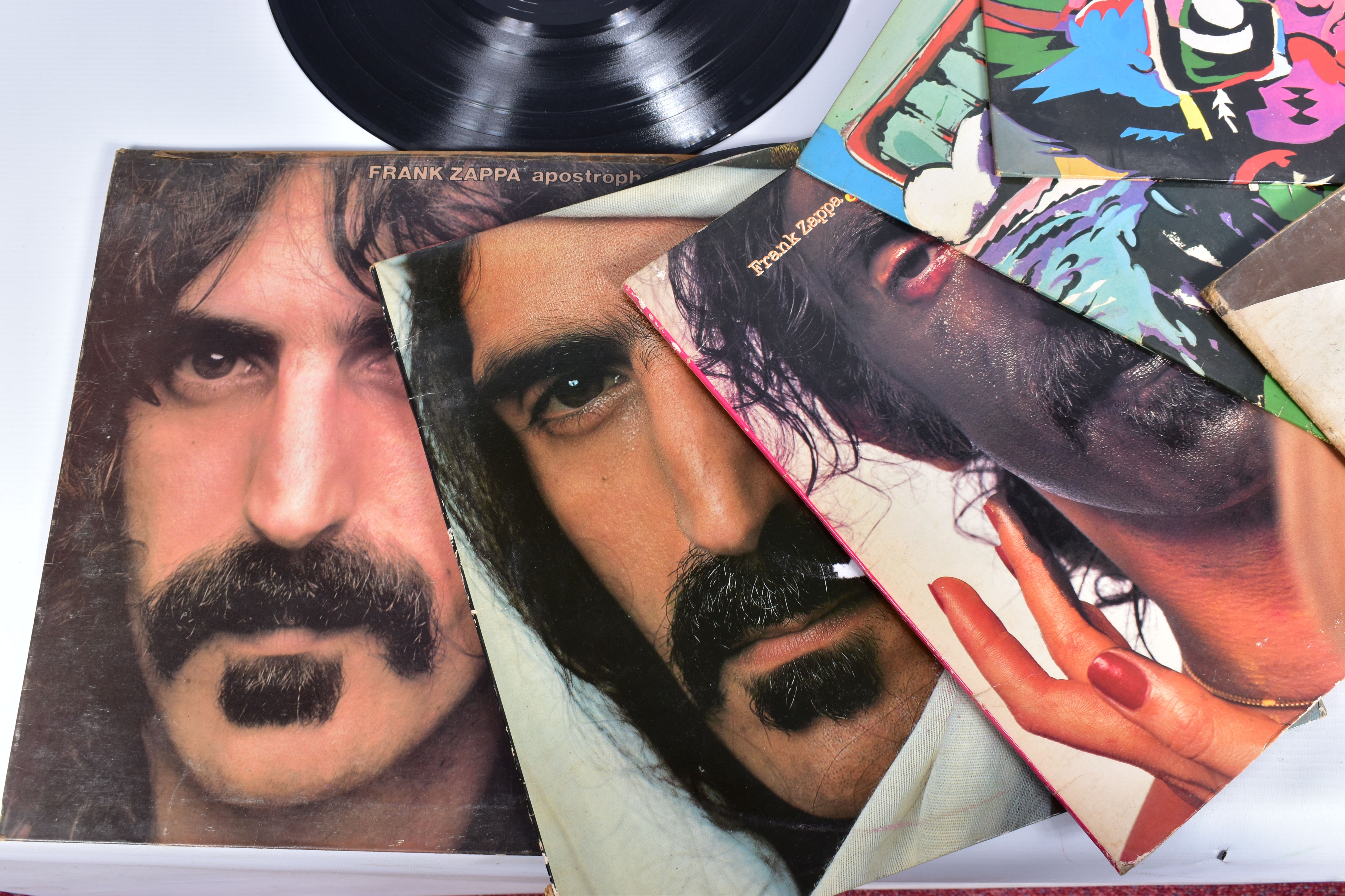 TEN LPs BY PINK FLOYD, LED ZEPPELIN AND FRANK ZAPPA, comprising of a first edition of Darkside of - Image 2 of 9