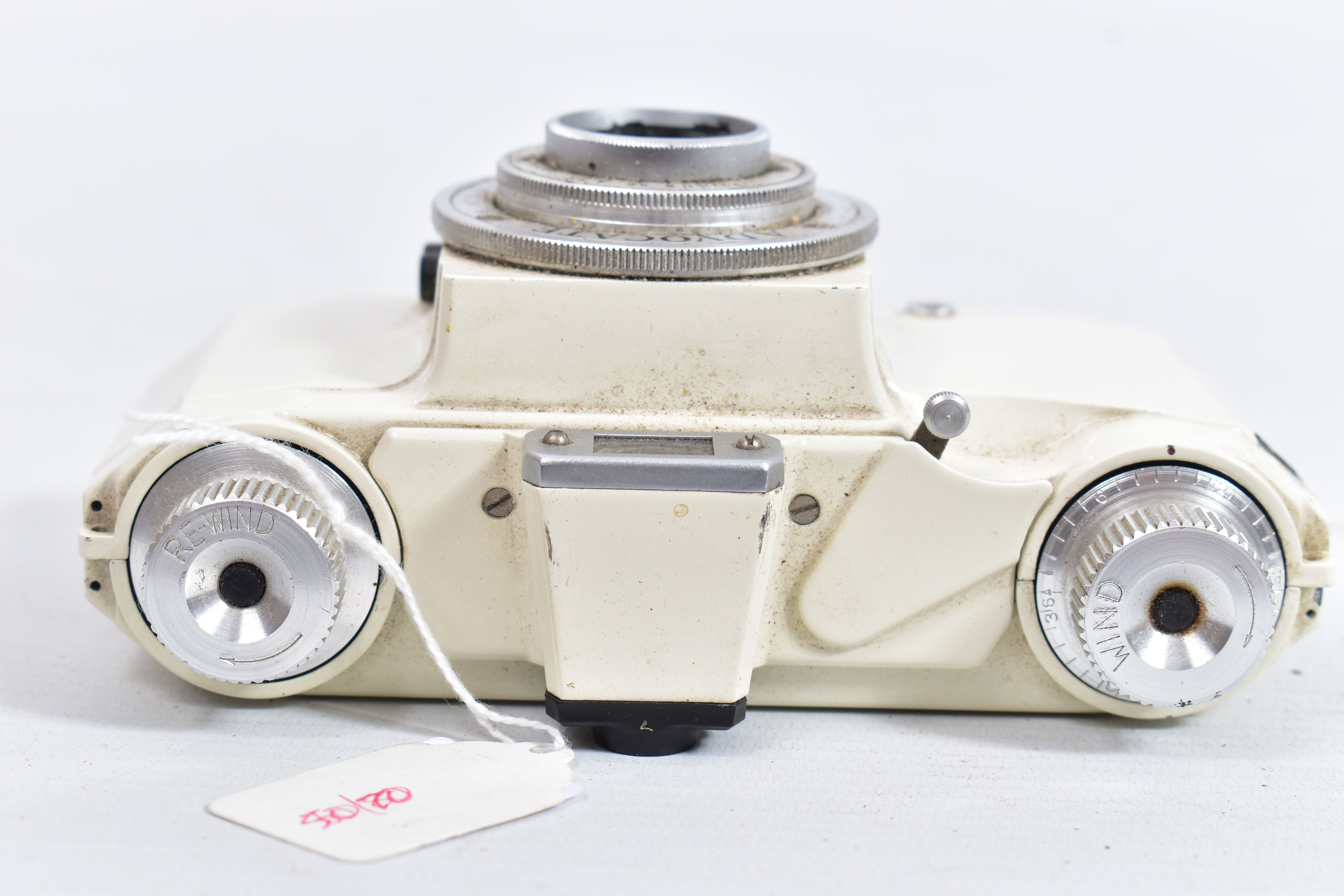 AN ILFORD ADVOCATE IN CREAM FINISH with a Dallmeyer lens ( some paint blooming on underside) - Image 4 of 5