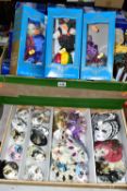 TWO BOXES CONTAINING A COLLECTION OF CLOWNS, eight 'World of Clowns', seven 'Parade of Dolls' (all